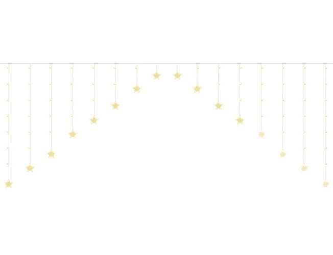 LED csillagos fényfüggöny