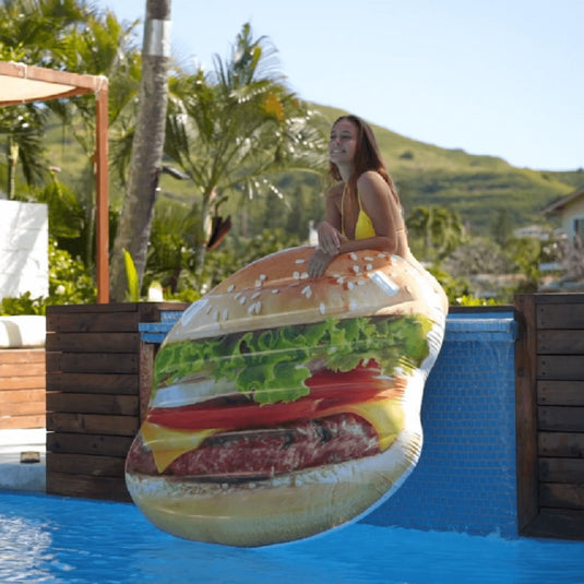 Felfújható hamburger gumimatrac