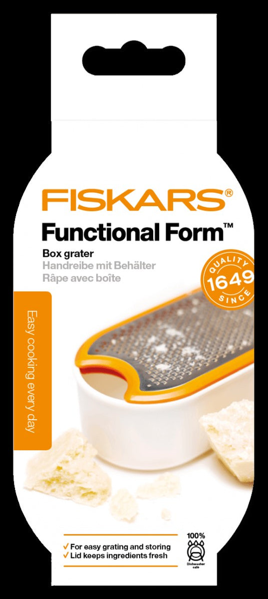Fiskars Functional Form reszelő tálkával