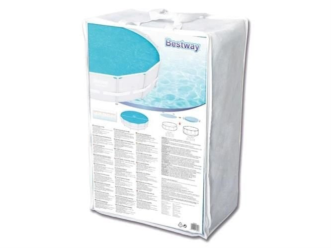 Bestway medence szolár védőtakaró, takaró fólia, 457 cm