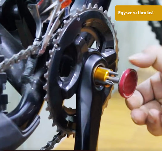 Multifunkciós hordozható csavarhúzó készlet biciklihez