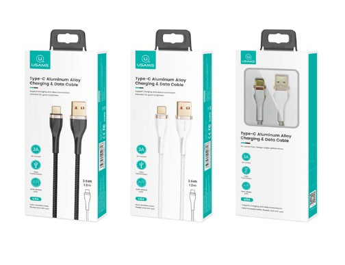 120CM-es textil bevonatú USB-C kábel aranyozott csatlakozóval