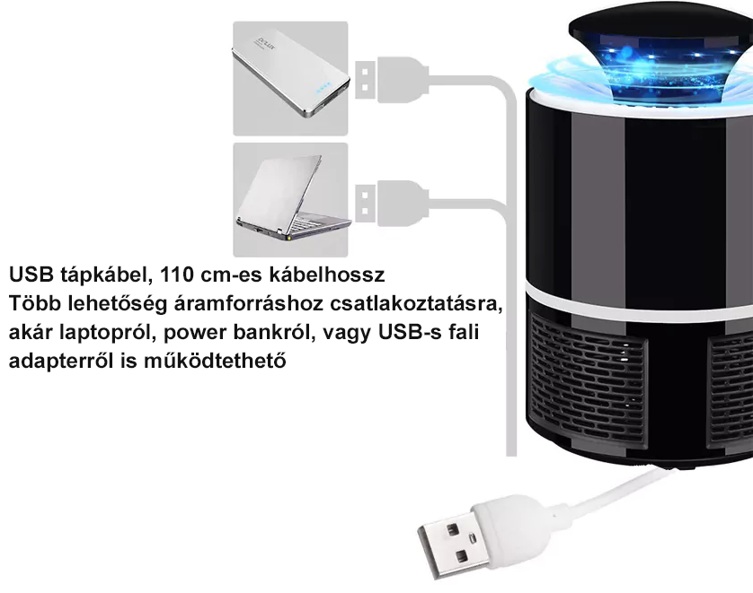 Elektromos rovarcsapda, szúnyogirtó lámpa