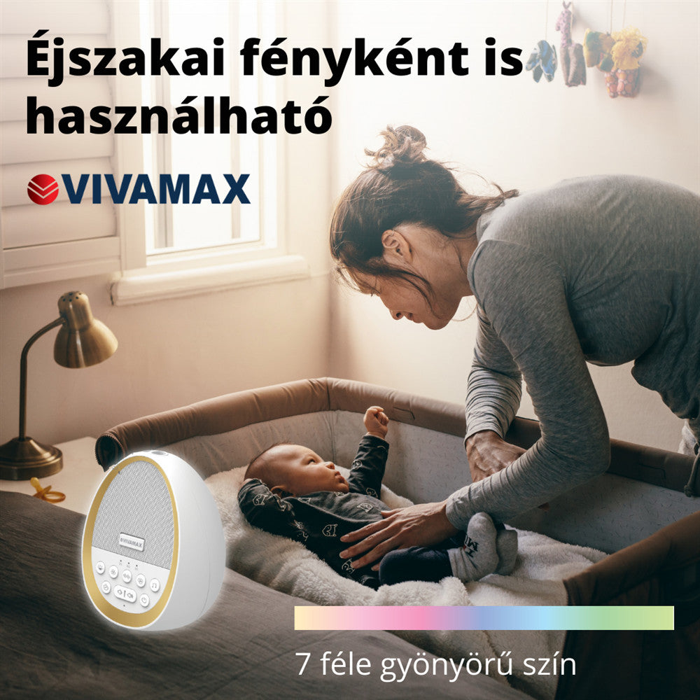 Nature&Relax hang- és dallamterápiás készülék (fehér zaj)