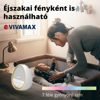 Nature&Relax hang- és dallamterápiás készülék (fehér zaj)