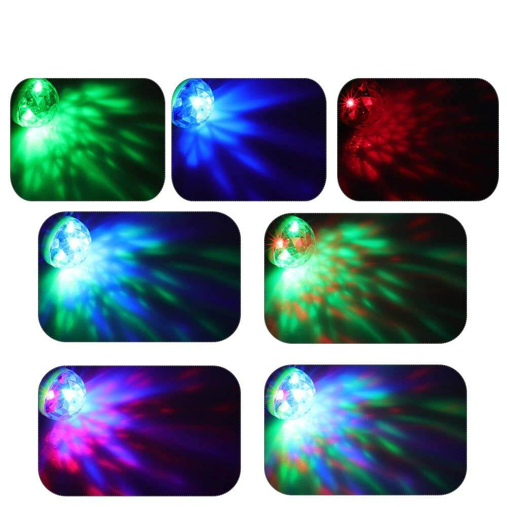 Mini RGB disco gömb