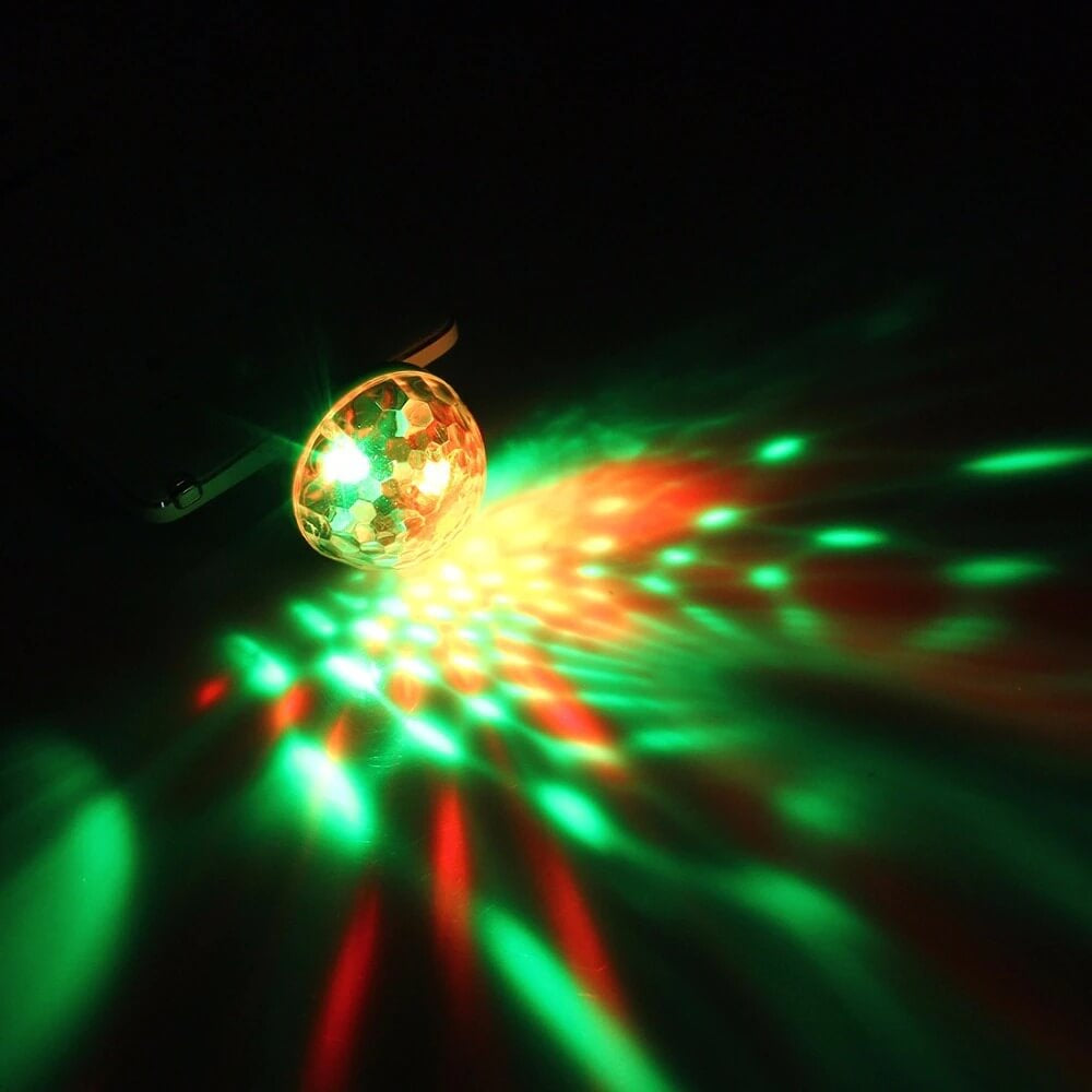 Mini RGB disco gömb