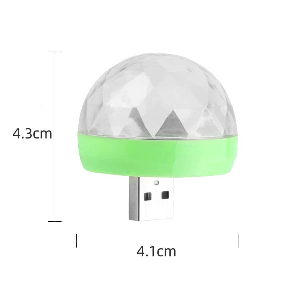 Mini RGB disco gömb