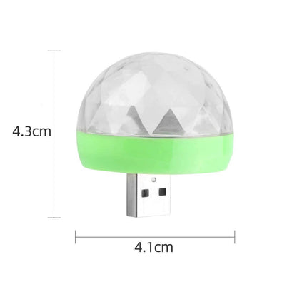 Mini RGB disco gömb