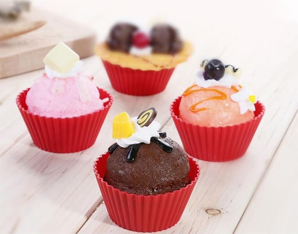 Szilikon muffin sütőforma (12db)