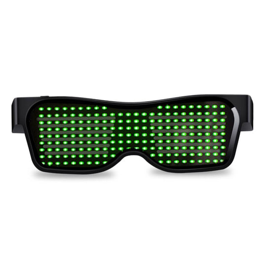 Parti szemüveg, világító szemüveg, LED kijelzős szemüveg